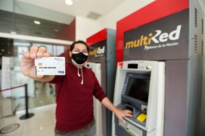 Extienden vigencia de tarjetas de débito del Banco de la Nación vencidas entre a septiembre de 2021