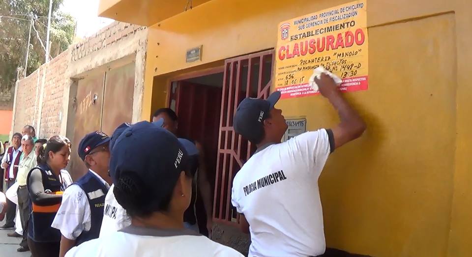 Chiclayo: cierran restaurantes y bares por malas condiciones de salubridad