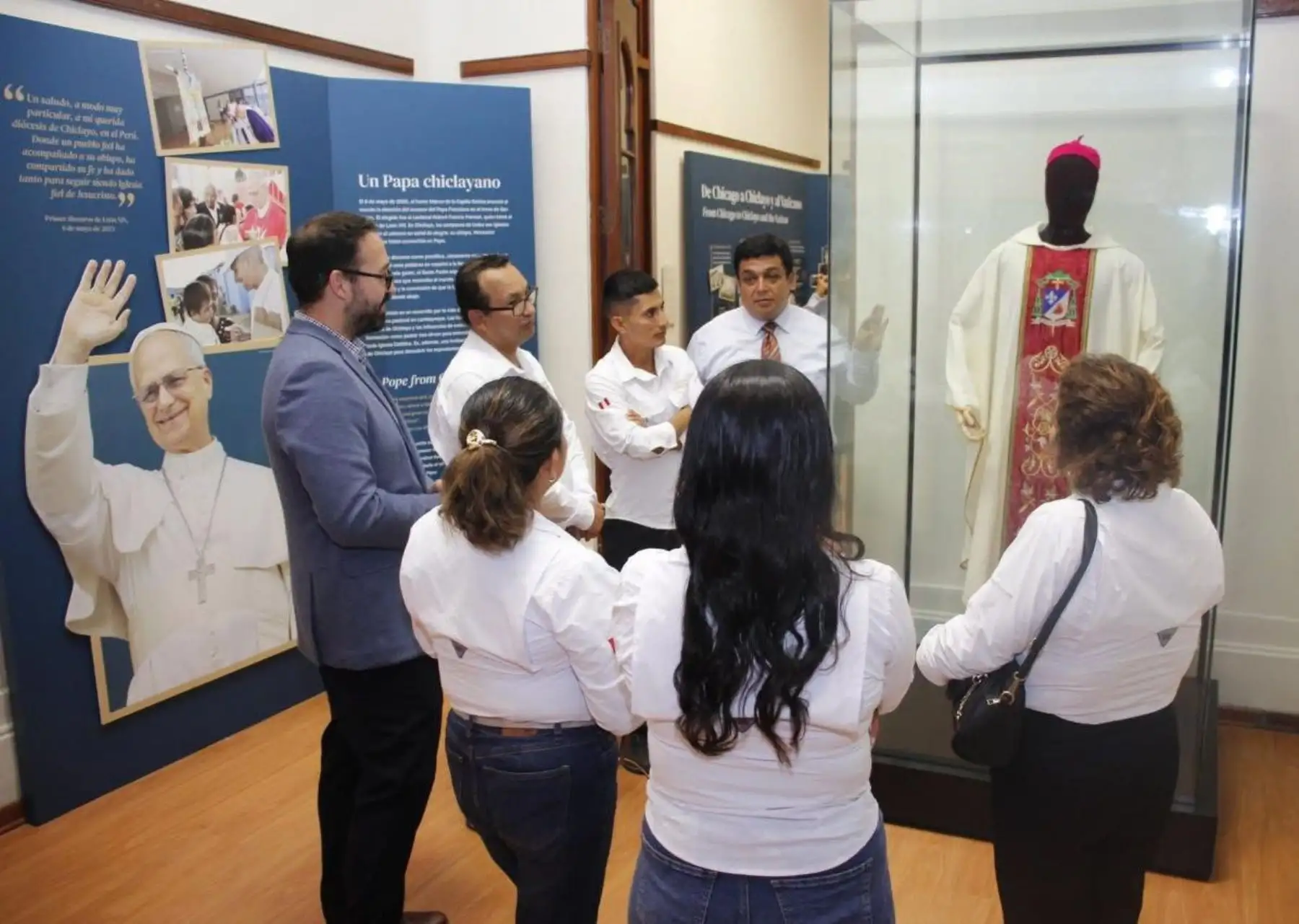 Chiclayo impulsa el turismo religioso con la exhibición museográfica "Por los Caminos de León XIV"