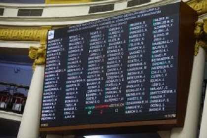 Pleno aprobó acusar constitucionalmente a exjuez supremo Hinostroza y a los exconsejeros Julio Gutiérrez y Orlando Velásquez 