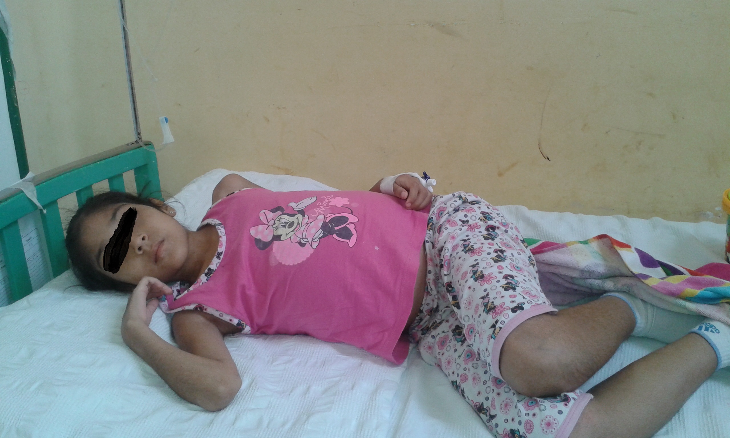 Cruzada de amor para niña con rara enfermedad