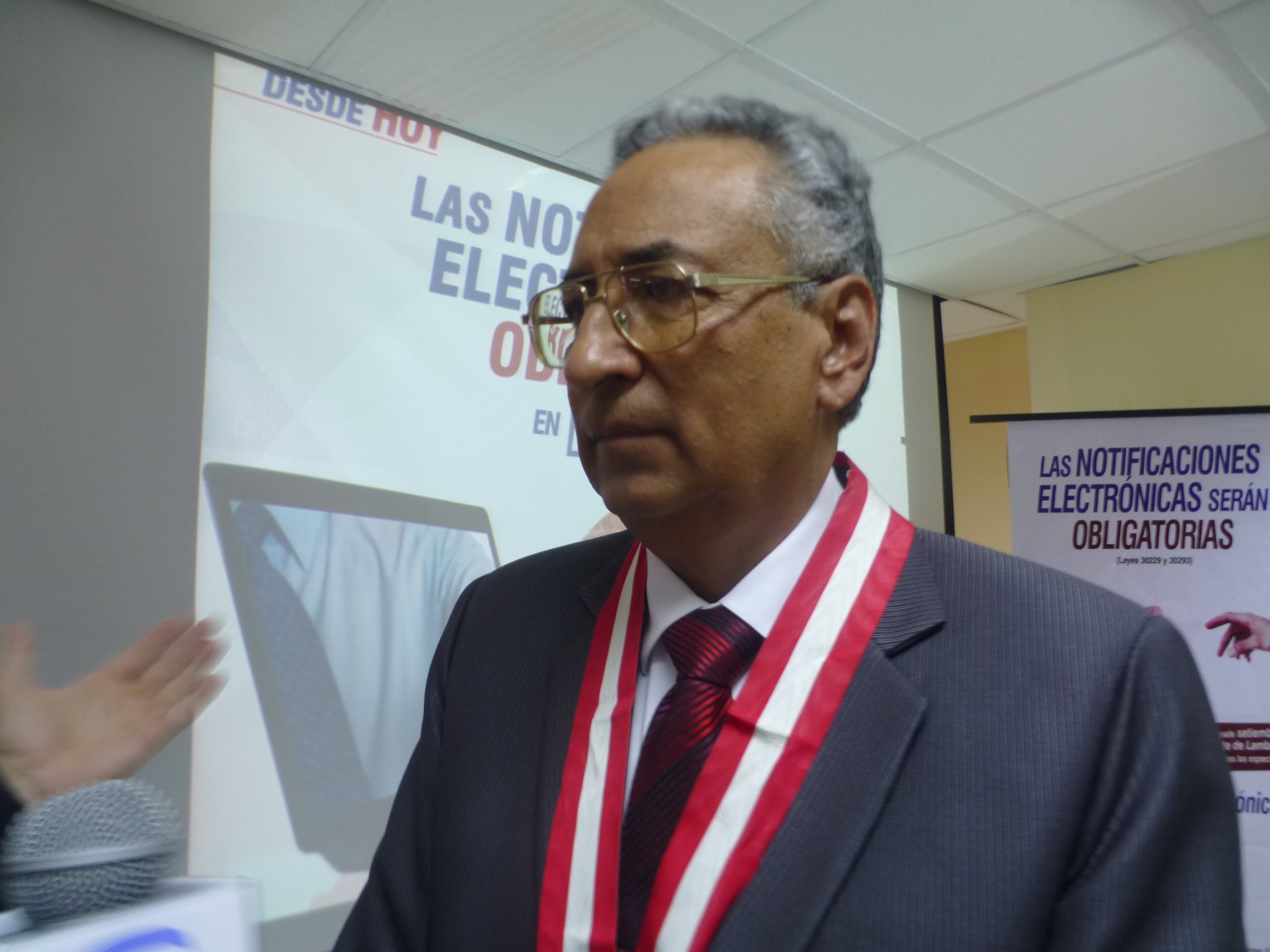 Poder Judicial de Lambayeque ya cuenta con notificador electrónico