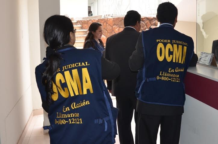 Ocma intensificó labor preventiva en cortes superiores del país
