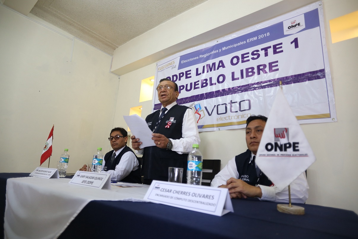 Onpe inicia instalación de 94 oficinas descentralizadas