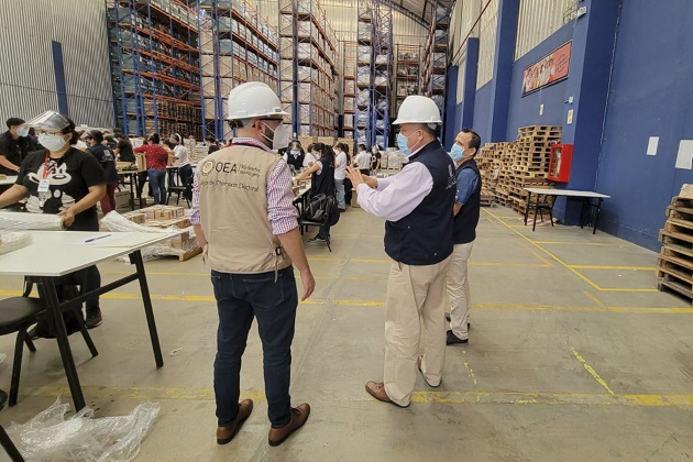 Misión de la OEA felicita al Perú por la jornada electoral del domingo