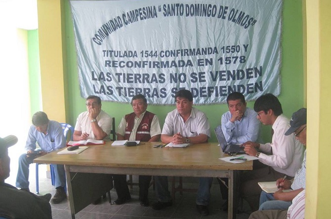 Comunidades campesinas piden rehabilitación de vía carrozable que une Olmos con proyecto irrigador