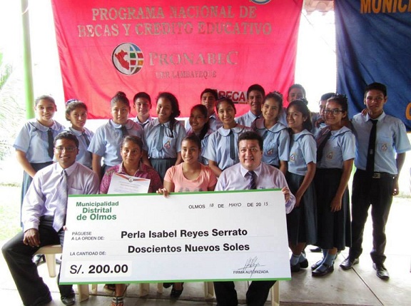 Estudiantes olmanos son beneficiados con el programa Beca 18