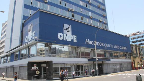 Onpe hace oficial candidatura de 24 partidos políticos para elecciones internas
