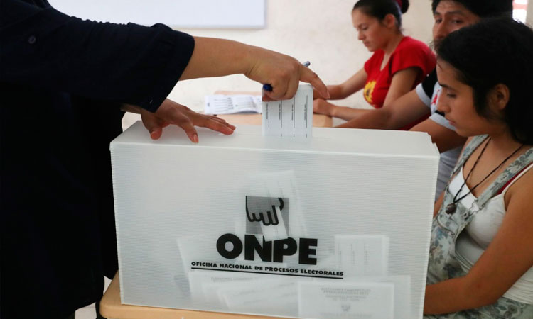 Miembros de mesa de elecciones generales recibirán bono de S/ 120