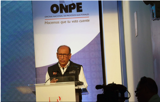 ONPE tendrá resultados de segunda vuelta electoral al 100 % antes del sábado