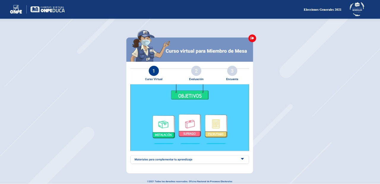 ONPE realiza primera jornada de capacitación para miembros de mesa este domingo 28    