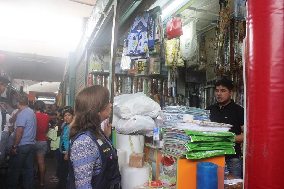 Retoman inspecciones en el Mercado Modelo de Chiclayo