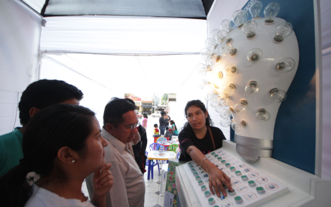  Orientación sobre ahorro de energía ofreció Ministerio de Energía en Chiclayo