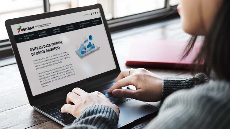 Ositrán Data, portal de datos abiertos con información sobre las infraestructuras de transporte de uso público