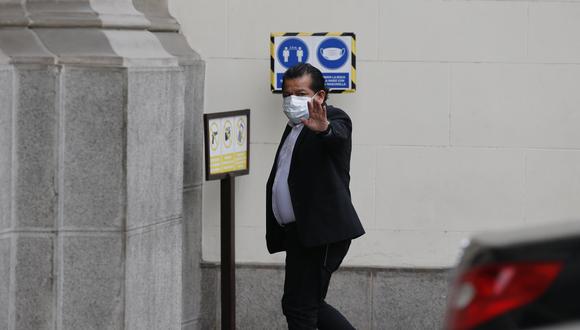 Fiscales realizan diligencia en Palacio de Gobierno por investigación del caso Sunat contra Bruno Pacheco