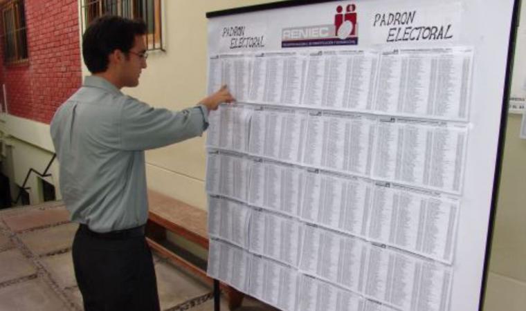 Onpe informa que mesas de votación estarán agrupadas por orden alfabético