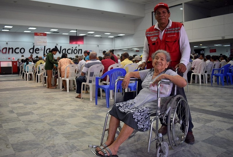 Más de 37 mil adultos mayores cobraron subvenciones de Pensión 65 a nivel nacional 