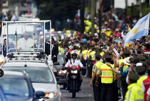 Francisco oficiará misa hoy en Guayaquil ante más de un millón de ecuatorianos