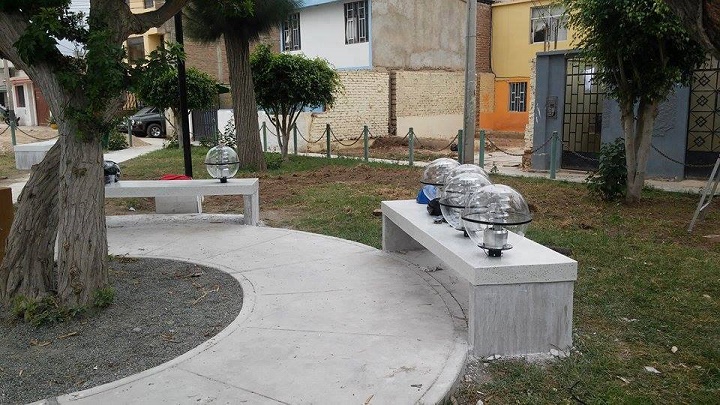 Se realiza remodelación de parque Señor de los Milagros con inversión de S/. 70 mil
