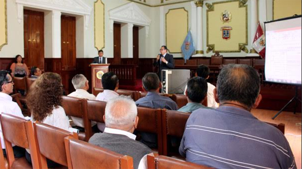 Cinco proyectos para la provincia de Chiclayo aprueban en Presupuesto Participativo