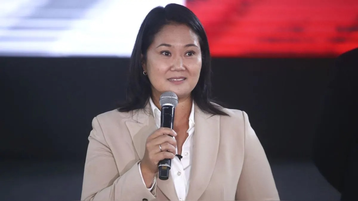  Keiko Fujimori señala que aún no decide si postulará a las elecciones presidenciales 2026
