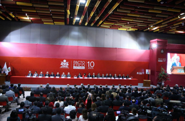  Elecciones 2016: Veinte partidos políticos firmaron Pacto Ético Electoral