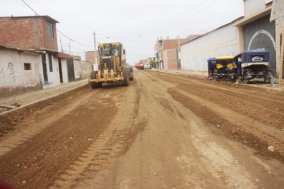 Con inversión de S/. 26 millones se ejecutan obras en provincia de Chiclayo