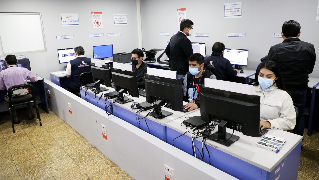 Onpe habilita sala para personeros y observadores para elecciones de octubre   