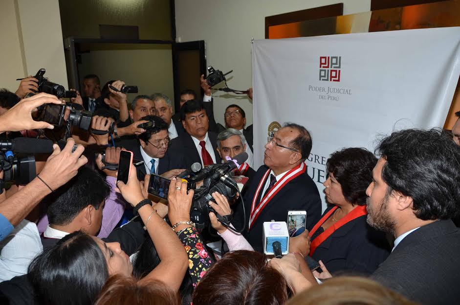 Chiclayo: Presidente del Poder Judicial pide más recursos para crear juzgados de familia