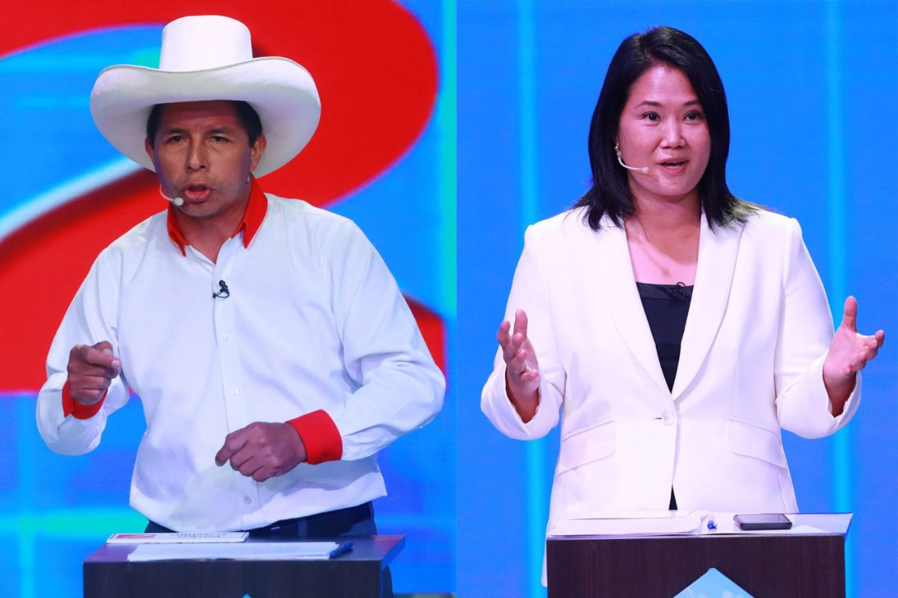 Keiko Fujimori acepta debatir el sábado con Pedro Castillo en Chota