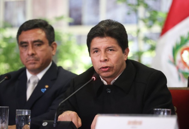 Gobierno de Castillo insta a la agitación social desde Palacio 