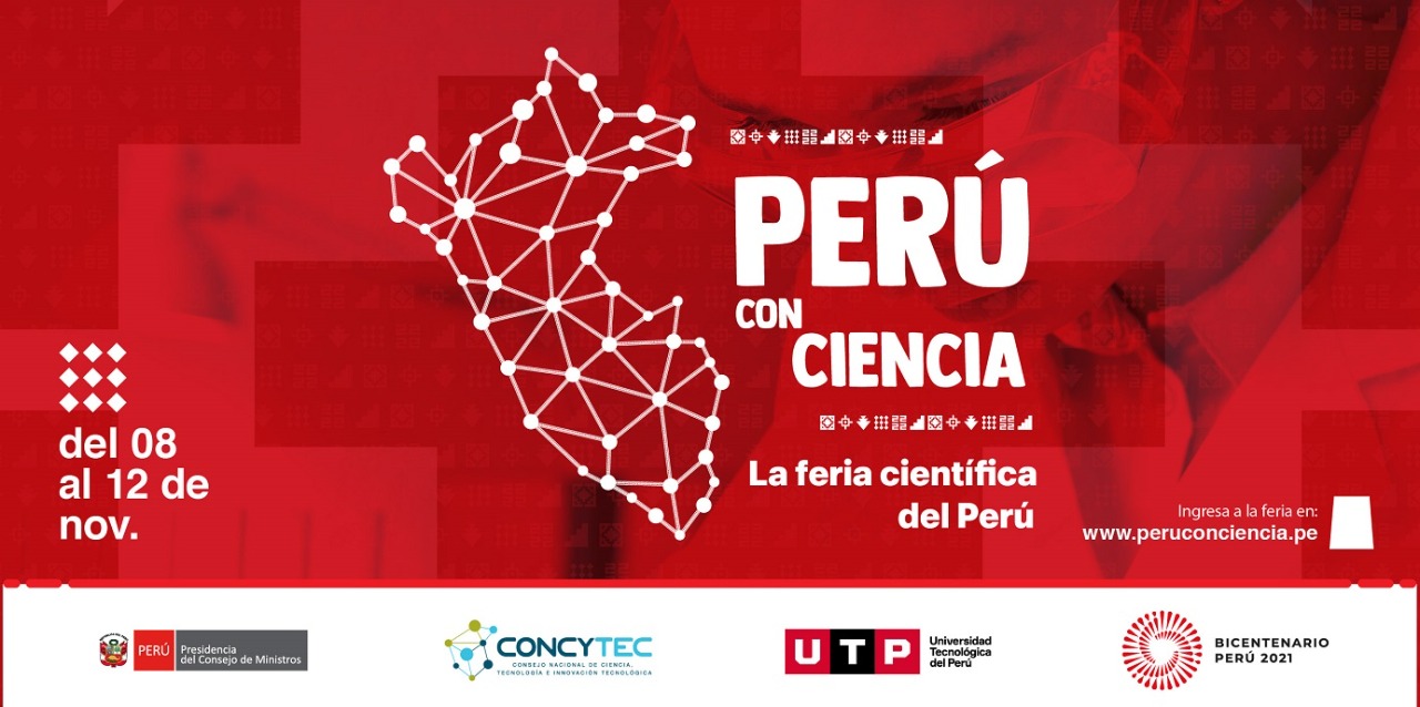 Segunda edición virtual de “Perú con Ciencia” reunirá a 215 expositores de ciencia y tecnología en el Perú 