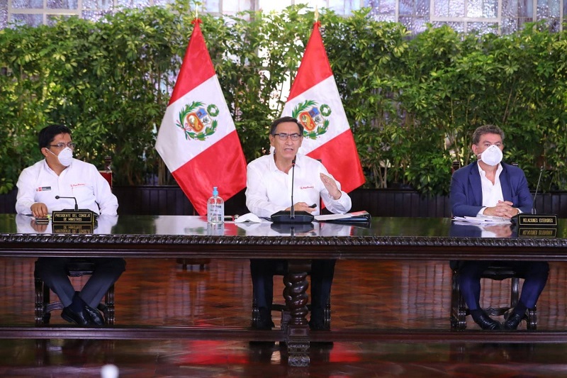 Vizcarra: “Perú registra mejor desempeño en control del coronavirus”