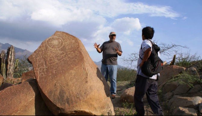 Restaurarán petroglifo en Pátapo para recuperar grabado sobre piedra