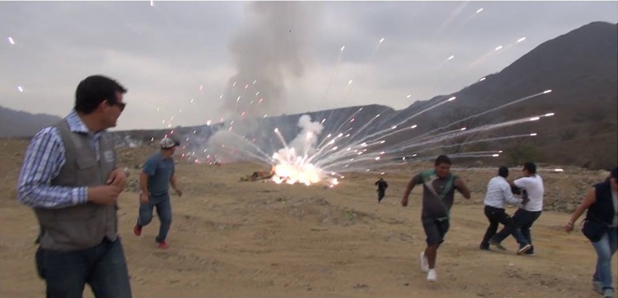 Más de dos toneladas de pirotécnicos explosionaron fuera de control en Chiclayo