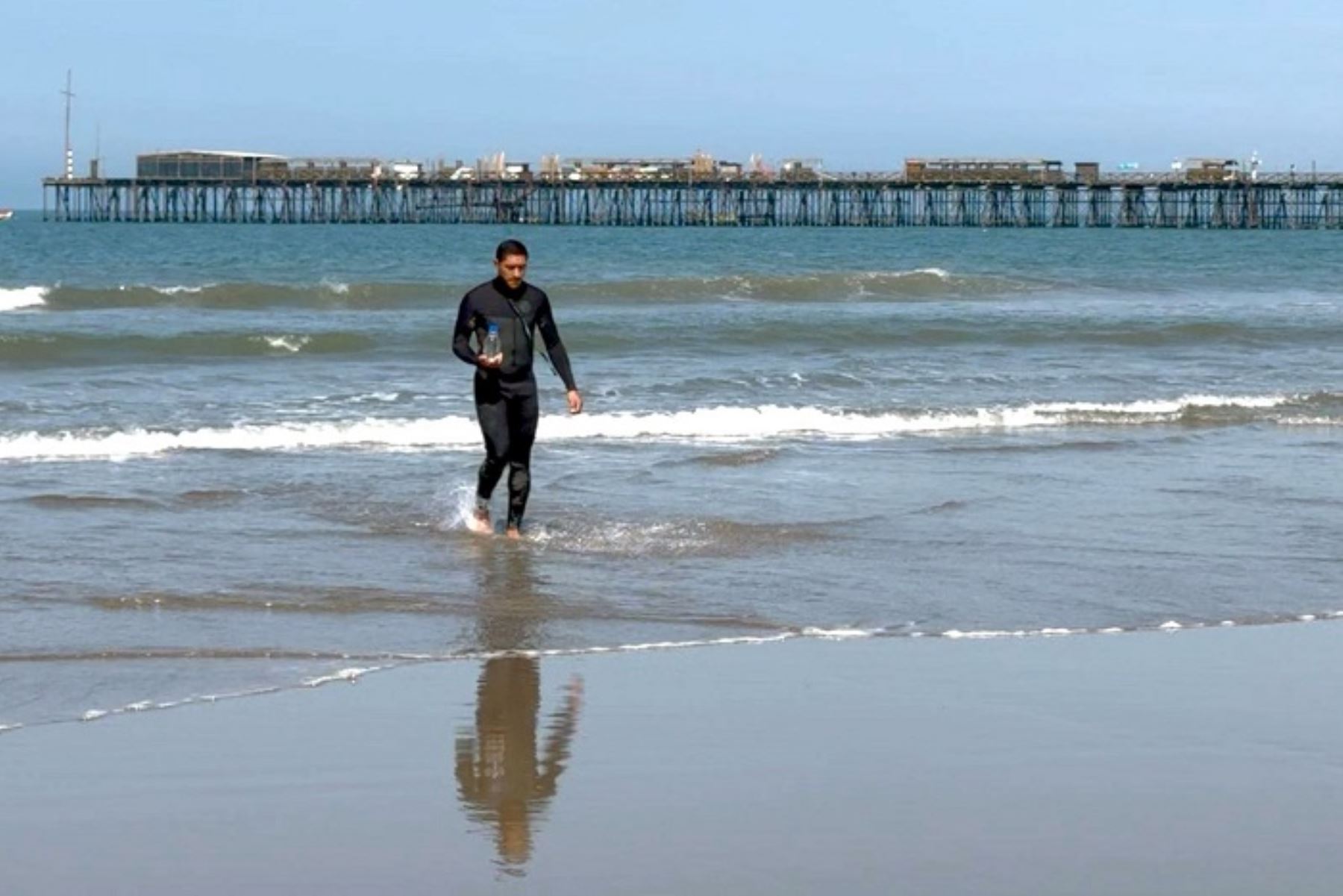 Solo las playas de Pimentel y San José figuran como saludables 