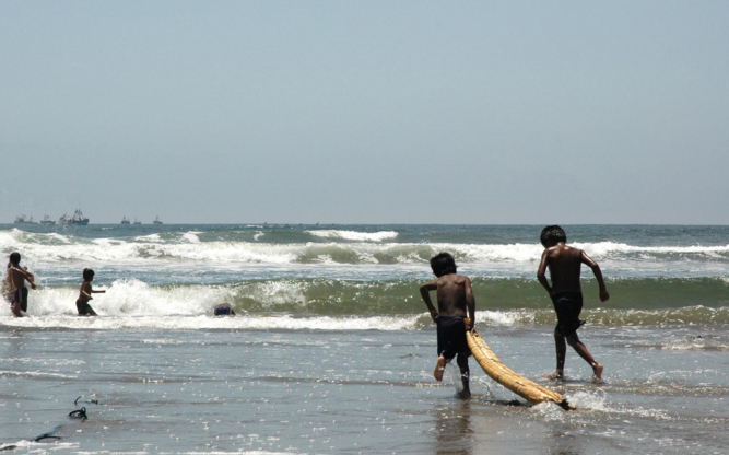 Varias playas de la región Lambayeque están contaminadas