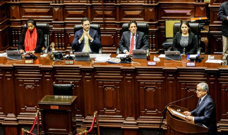 Congreso en pleno aprobó cuestión de confianza solicitada por el Ejecutivo