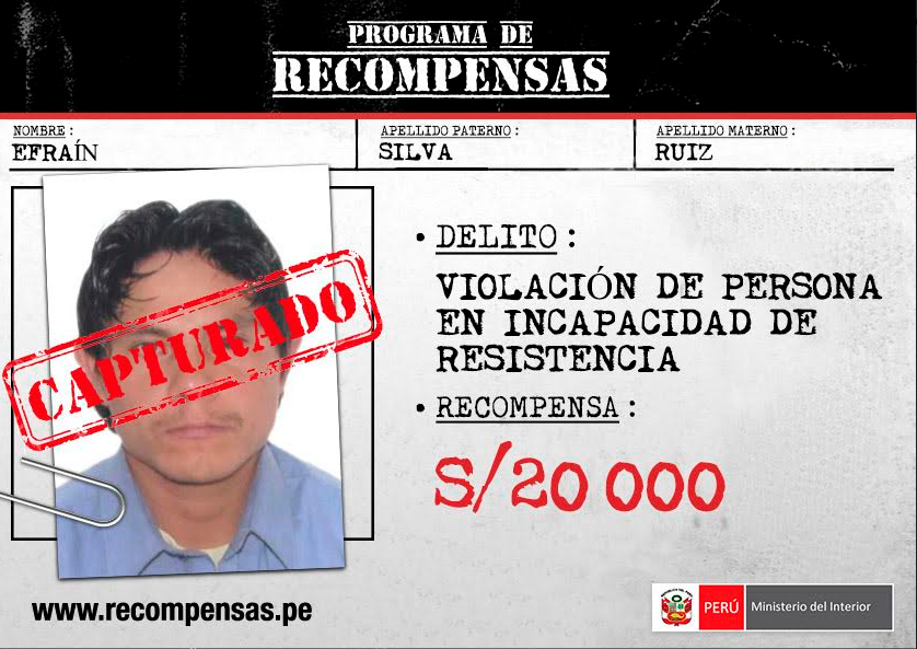 Chiclayo: Policía Nacional capturó a requisitoriado por violación