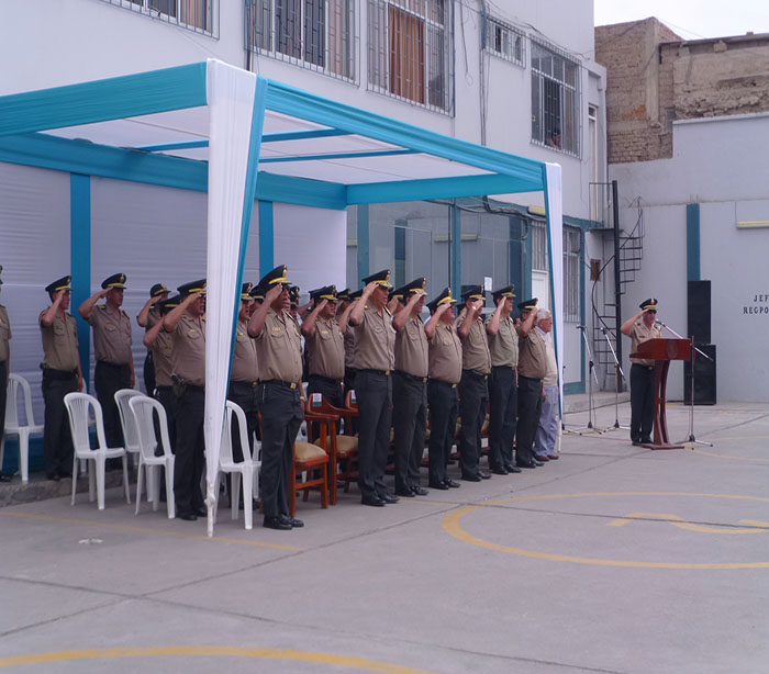 Policía Nacional de Chiclayo rinde homenaje a héroe Alipio Ponce