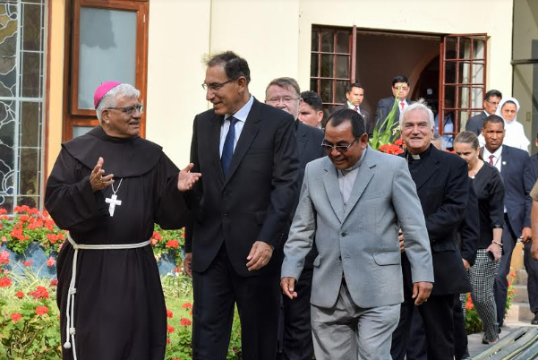 Visita del presidente Vizcarra a Asamblea del Episcopado reafirma cooperación entre la Iglesia y el Estado