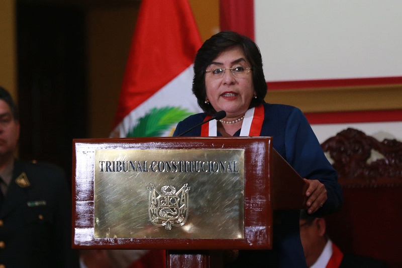 Presidenta del TC propone indultos para internos ante el coronavirus