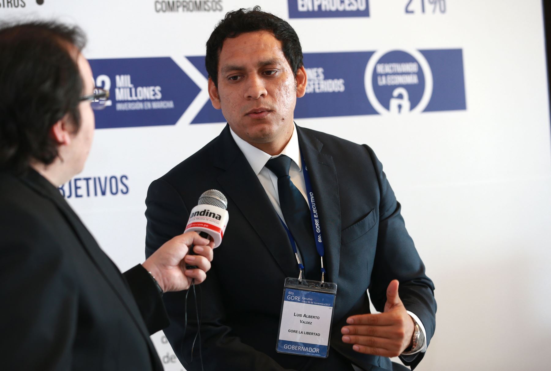  Titular de la ANGR pide a clase política dar tranquilidad para que el país siga creciendo