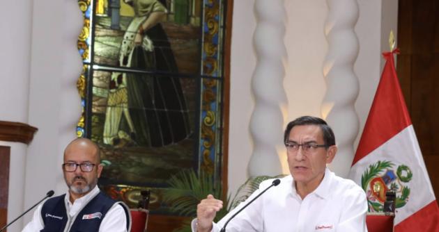Ya son 363 casos confirmados de coronavirus en Perú, informó presidente Vizcarra