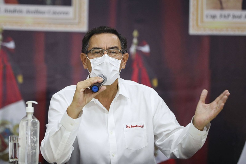 Presidente Vizcarra confirma 6,848 casos de coronavirus en el país