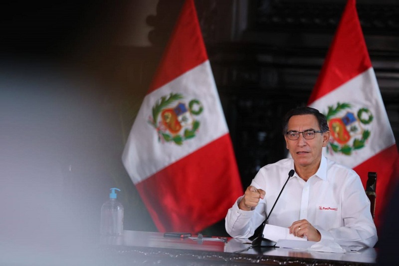 Presidente Vizcarra evalúa acciones y nuevas medidas para enfrentar al covid-19