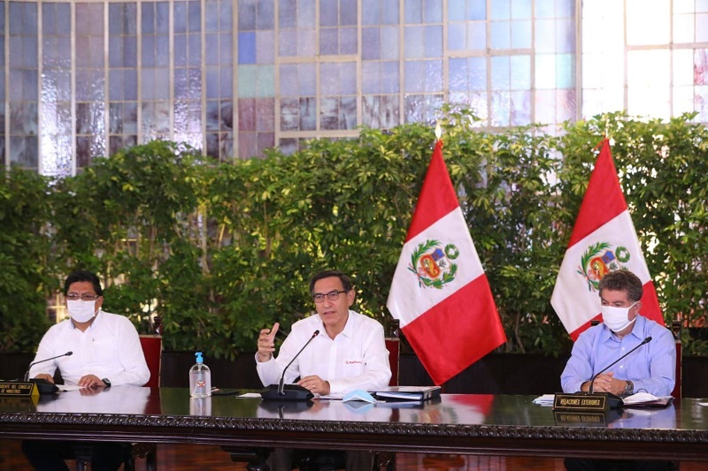 Presidente Vizcarra informa al mediodía nuevas medidas ante el coronavirus