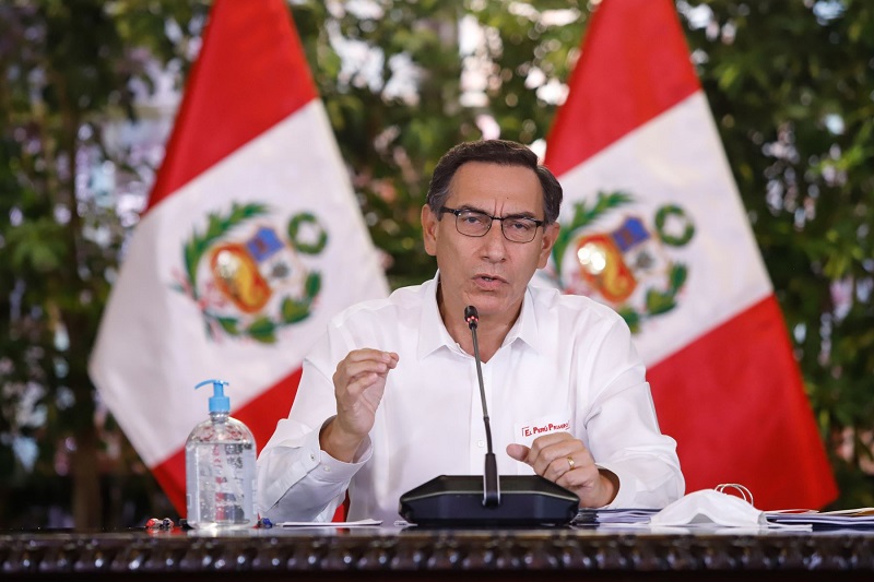 Presidente Vizcarra informará sobre avance de medidas adoptadas por coronavirus