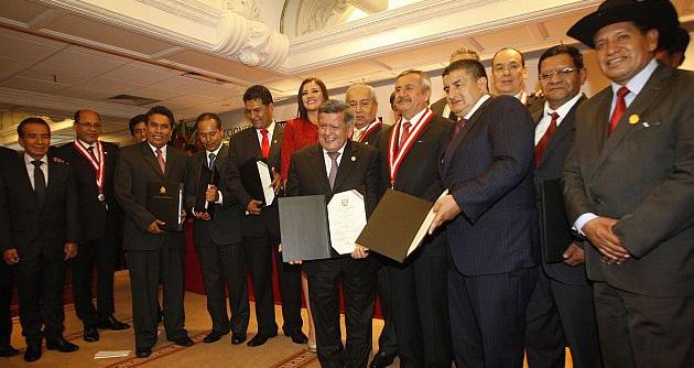 Nuevos presidentes regionales iniciaron tareas de su plan de gobierno