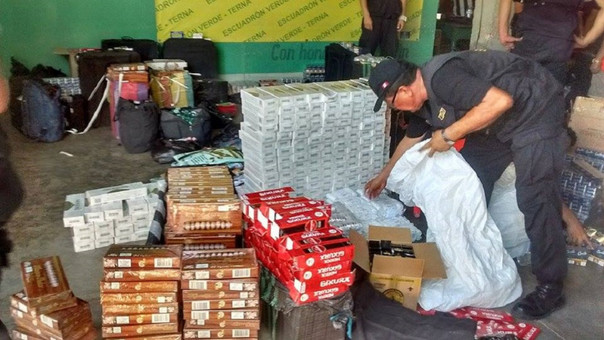  Más de 2 mil dólares se incautó en productos de contrabando en Chiclayo